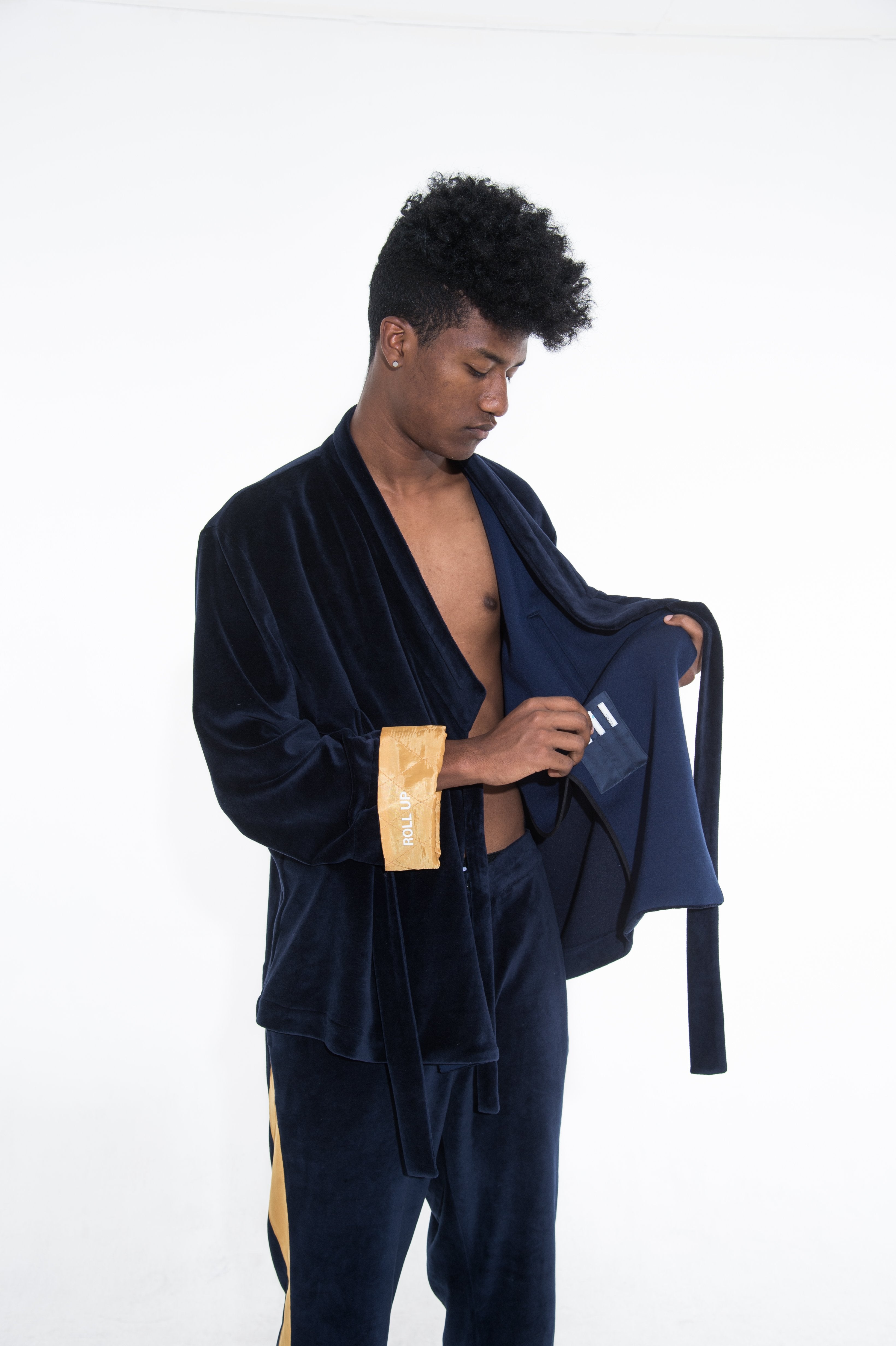 BLUE VELVET - TOP