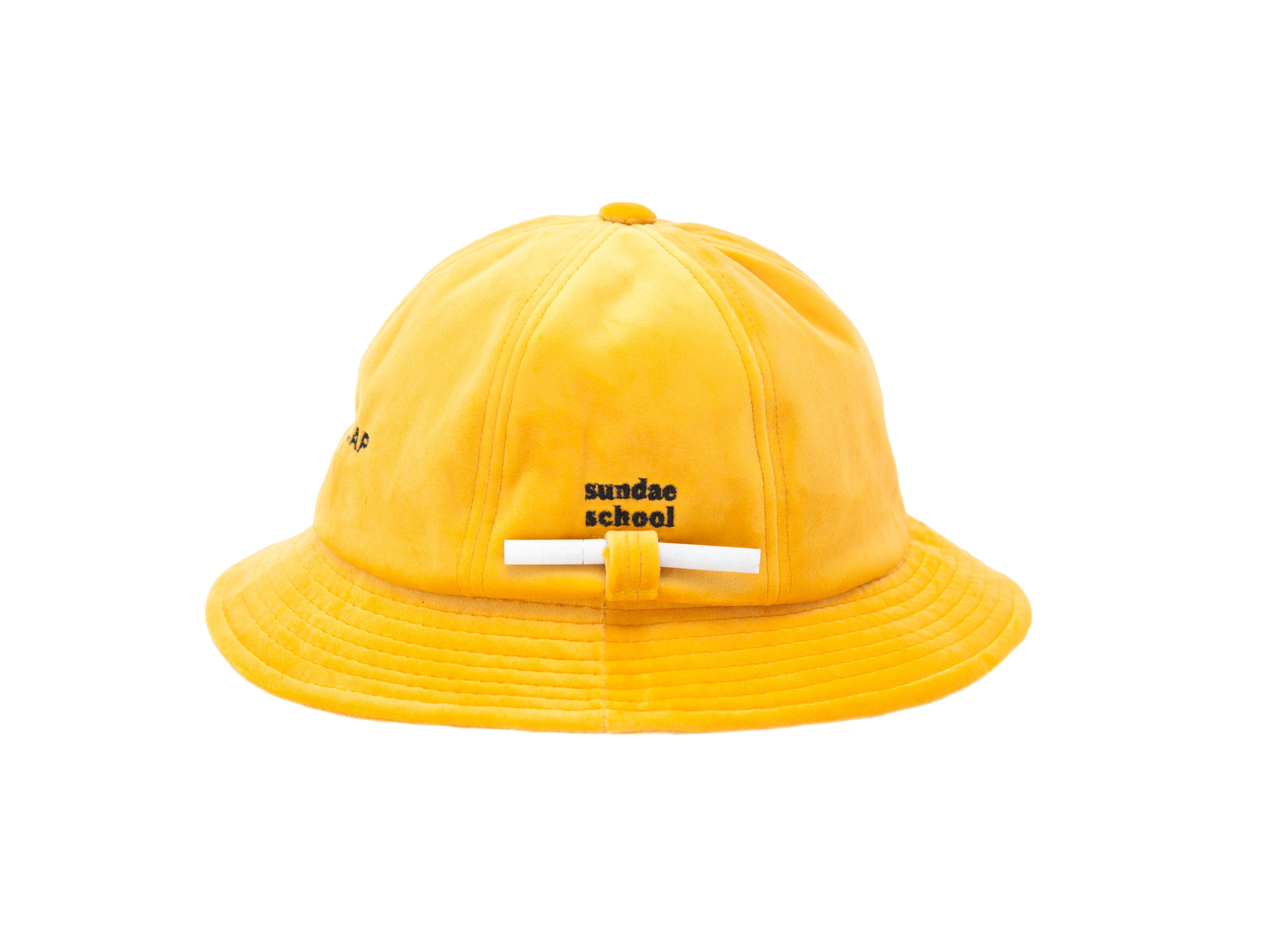 YELLOW SMOKING BUCKET
