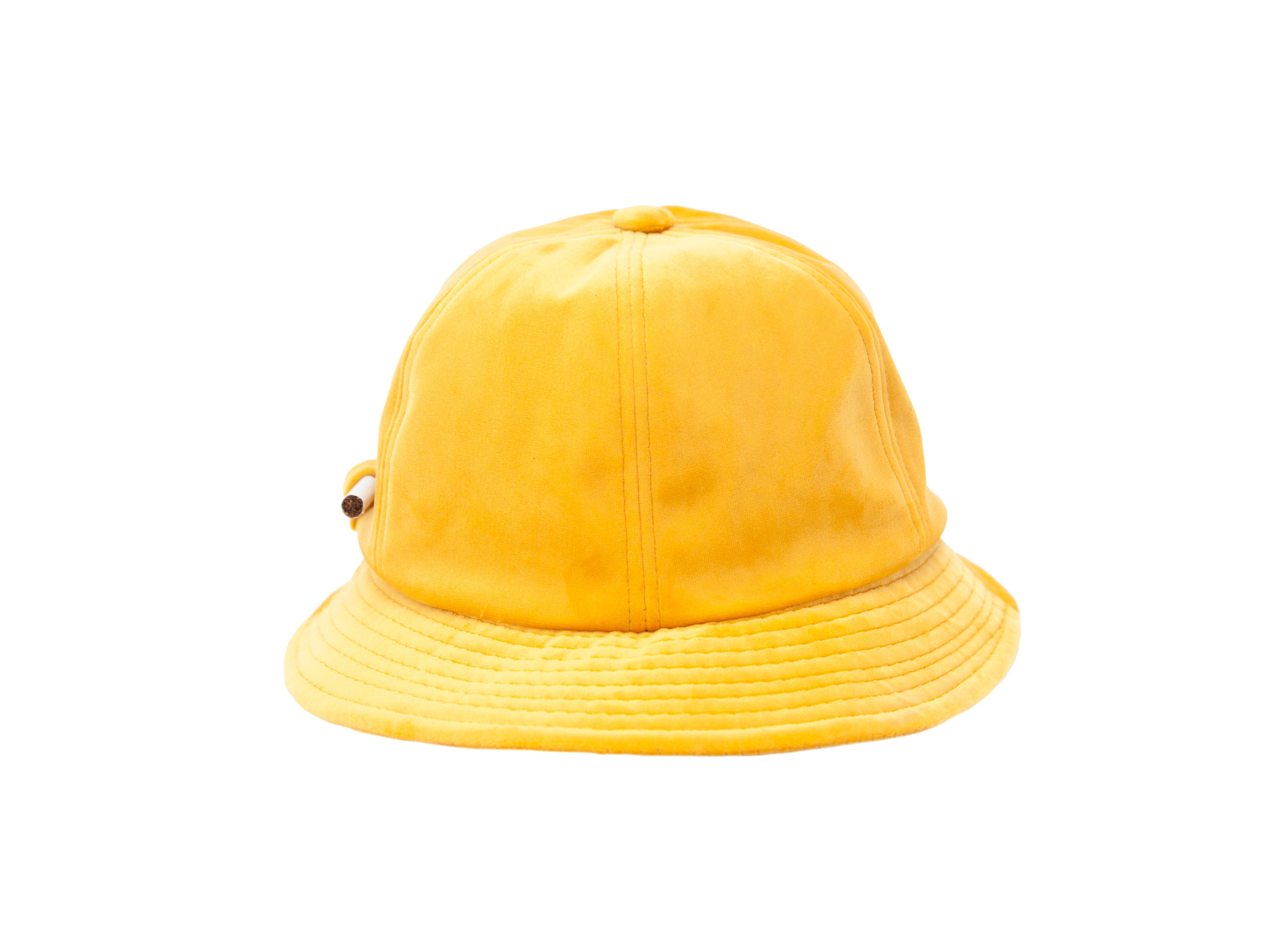 YELLOW SMOKING BUCKET