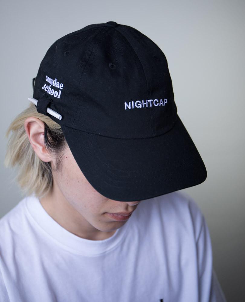 cap with cigarette holder NIGHT CAP cap with cigarette holder NIGHT CAP